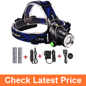 Max 2000 Lumens Adjustable LED Headlamp Headlight