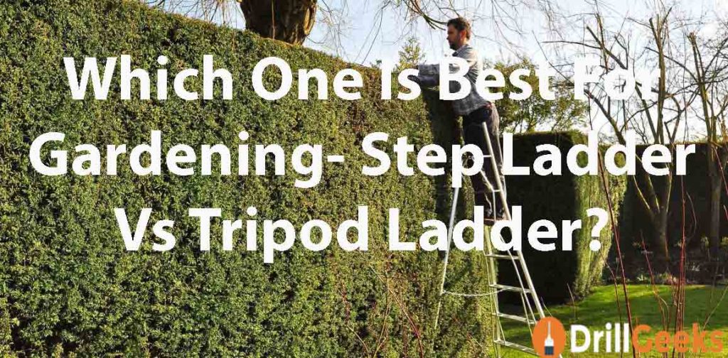 Step Ladder for garden