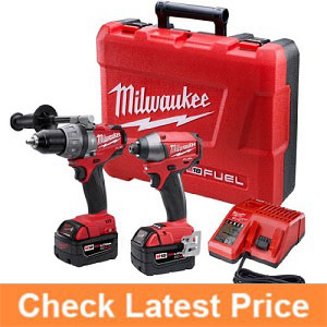Milwaukee-2797-22-M18-Fuel-Lithium-2-Tool-Combo-Kit-includes-Hammer-Drill.